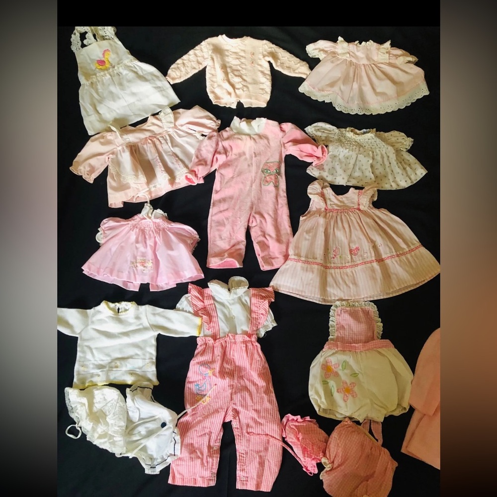 Vintage clothes bundle  Baby Girl 0-12 m